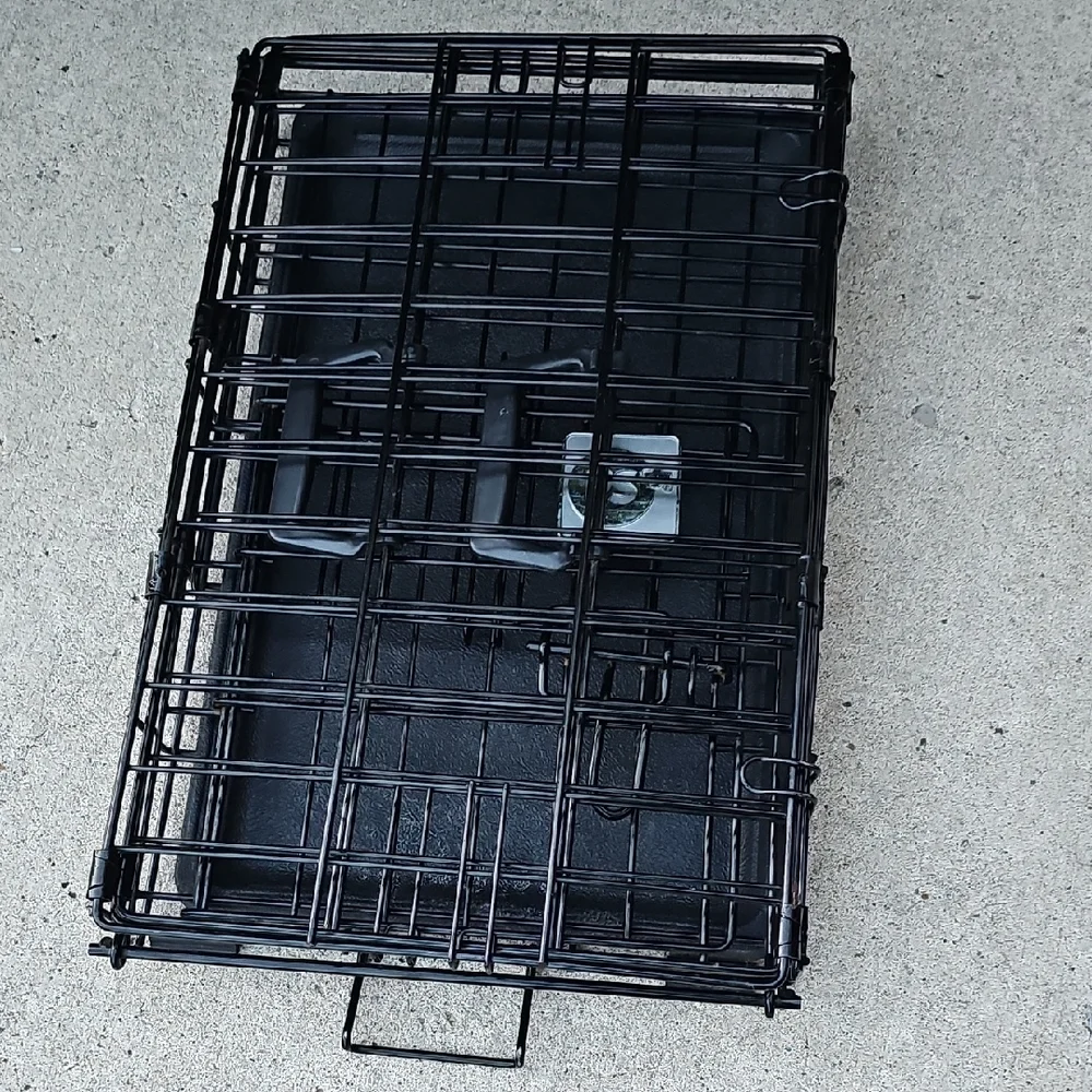 Black Small Pet Cage Long 20
